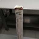 Reinforced 195 Inch Extra Wide Retractable Baby Gate Extra Long Dog Gate with Support Rods  Prevent Crawling Under, 16 Feet Mesh Baby Gate Retractable Gate Outdoor/Indoor Retractable Pet Gate, White