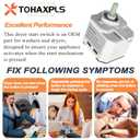 W10117655 Dryer Push to Start Switch, Compatible with Crosley Maytag Kenmore Whirlpool Dryer Start Switch, Replacement Part for Clothes Dryers