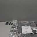 Perlegear Universal Swivel TV Stand Base for 3270 inch TVs, Height Adjustable Table Top TV Stand Mount with Tilt, Tempered Glass Base, Holds up to 88 lbs