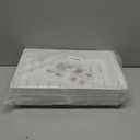 2 Pack Pull Out Cabinet Organizers Expandable, Plastic Slide Out Drawers for Kitchen, Bathroom, Pantry, Under Sink Storage, Pull Out Drawers Fixed with Adhesive Nano Film (White, 11.6''-17.5'')