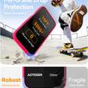 AOTESIER Magnetic for iPhone 16 Case, [Compatible with MagSafe][Camera Protection], Food Grade Silicone Phone Case with [2 Screen Protectors], Anti-Scratch Protective Lining, 6.1inch, Hot Pink