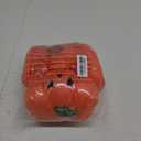 Scary Pumpkin Plush Stuffed Animal, Cute Furry Orange Pumpkin Toy, Soft Cuddly Plushie Hugger Toy for Boys Girls, Gifts for Kids or Girlfriend, 12 Inches