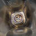 EZ-FLO 5-3/8 Inch Slide-On Zinc Bath Tub Diverter Spout with Hex Wrench and Set Screw, 1/2-inch Copper Pipe, Chrome, 15089