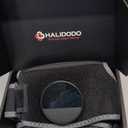 HALIDODO Red Light Therapy & Vibration Massage Knee Brace - Wireless Rechargeable Controller, 660nm&850nm Red Light Therapy Heated Device for Knee/Joint/Elbow/Shoulder Pain Relief, Faster Recovery