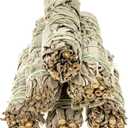 6 Pack of White Sage Sticks - 4" Long Smudging Incense Sticks for Sage Smudge Kit Refill, Witchcraft Supplies, Meditation Accessories, Yoga, Incense Holder, Spiritual Gifts - Alternative Imagination