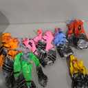 Sumind 30 Pcs Inflatable Microphones 9.4 Inch Blow up Plastic Fake Microphone Props Toys for Karaoke Musical Concert 80s 90s Singer Birthday Party Cosplay Stage Decoration Supplies(Bright Color)