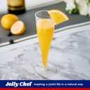 JOLLY CHEF 50 Pack Plastic Champagne Flutes Disposable 4.5 oz Clear Plastic Champagne Glasses Suitable for Wedding, Thanksgiving Day, Christmas