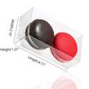 100 Pack Clear Macaron Boxes for 2 Small Plastic Chocolate Covered Ore Boxes 4.17 x 2.16 x 1.37 Inches for Wedding Bridal Shower Baby Shower Party Favors Small Bakery Boxes Pastry Treat Boxes