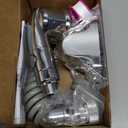 Sink Sprayer Attachment for Faucet Kitchen Bathroom On/Off Handheld Shower Head with Flexible Hose,Faucet Aerator & Diverter Valve,for Hair Washing Pet Dog Shower1 (Silver)