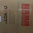 LOAAO 24X32 Bronze Bathroom Mirrors for Vanity, Rounded Rectangle Brushed Bronze Metal Frame Mirror, Anti-Rust, Hangs Horizontally or Vertically