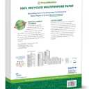 PrintWorks 100% Recycled Printer Paper 8.5" x 11" White - 20 lb Copy & Multipurpose Computer Paper - 6 Packs, 2400 Sheets - Made in the USA - 92 Bright - Printer & Copier Compatible (00018C)