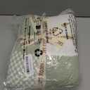 Snuggle Sac Checkered Blanket, Sage Green Throw Blanket for Couch Plaid Microfiber Fluffy Warm Cozy Fuzzy Soft Throw Blanket Reversible Checker Blankets for Sofa, Chair, Bed, 50x60 inches