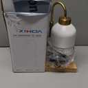 Xiwoa Electric Candle Warmer Lamp with 2H/4H/8H Timer Dimming Height Adjustable Safety Night Lamp, Home Scented Jar Candles Decor Gifts (White)