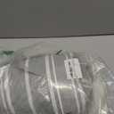 Extra Deep Pocket Queen Sheet Set - 4 Piece Breathable & Cooling Bed Sheets - Hotel Luxury Sheet Set - Ultra Soft, Wrinkle Free & Comfy - Fits Extra Deep Mattresses - Deep Pocket Grey Stripes 3 Sheets