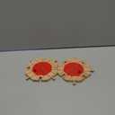 Syhood 2 Pcs Wooden Train Track Expansion Packs Wooden Train Accessories 8 Way Wood Track Turntables Compatible with Most Tracks Brick Bridge for Toys Favor