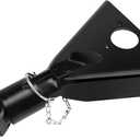 2" A-Frame Trailer Coupler,Fits 2-Inch Hitch Ball, Capacity 7000LBS, for Towing RV, Boat, Camper (Black)