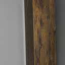 QEEIG Floating Shelves Wall Shelf 24 inches Long Farmhouse Bathroom Decor Bedroom Kitchen Living Room Wall Mounted 24 x 9 inch Set of 2, Rustic Brown (008-60BN)