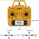 Ailejia 1/14 RC Wheel Loader 10 Channel Remote Control Front Loader Construction Tractor 2.4GHz Metal Bulldozer Toy