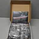 FULHOLPE Missouri Memorial Battleship Building Blocks Set, MOC Military Warship Model Bricks Construction Toy Compatible with Major Brands - 2228 Pieces