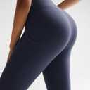 RUNNING GIRL Leggings with Pockets for Women,High Waist Athletic Yoga Pants with Tummy Control Buttery Soft (L)