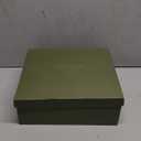 iiimmu Cowgirl Boots Women Knee High Boots Pointed Toe and Block Heel Cowboy Suede and Faux Leather Boots with Embroidered, Size 6.5