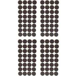 Furnigear Non Slip Furniture Pads - Self Adhesive Rubber Anti Skid Pads Grippers Rubber Chair Feet Furniture Pads for Hardwood Floors -Protectors for Furniture Table Legs Anti Slip 128 Pcs 3/4" Round