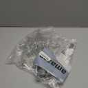 Christmas Tree Topper Lighted Star with Built-in 10 Replaceable Bulbs, 9.5 Clear Five-Pointed Star Tree Topper Plug in for Indoor Office Xmas New Year Holiday Tree Decoration, Warm White