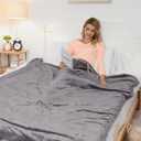 Electric Blanket Full Size 72" x 84" Flannel Heated Blanket,10 Hours Timer Auto-Off,4 Heating Levels, for Bedroom Office Couch, Grey