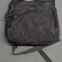 BabbleRoo Diaper Bag Backpack - Baby Essentials, Travel Essentials Baby Bag with Changing Pad, Stroller Straps & Pacifier Case - Unisex, Gray Swirls