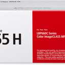 Canon Genuine 055 Black Toner Cartridge High Capacity Compatible with LBP664Cdw, MF741Cdw, MF743Cdw, MF745Cdw, MF746Cdw