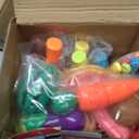 GILOBABY Kids Play Kitchen Accessories - Complete Cooking Toy Set with Pots, Pans & Utensils for Toddlers 1-3, Learning Educational Pretend Play Gift for Girls (Red)