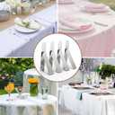 ELFFILLA 32 Pack Tablecloth Clips Heavy Duty, 2.95"x1.77" Stainless Steel Rust Proof Tablecloth Clips for 2" Thick Tables - Anti-Slip Pads Home Restaurant Picnic