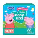 Easy Ups Girls' Disposable Training Underwear 3T-4T