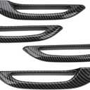 Keenso Door Handle Cover, 4PCs Anti Freezing Car Door Handle Protector for Model Y 2021-2023,for Model 3 2016-2023