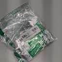 JMU 100pcs Scalpel Blades #10R, Stainless Steel Sterile Surgical Blades, Individually Foil Wrapped