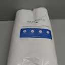 JOLLYVOGUE Pillows Queen Size Set of 2, Hotel Collection Bed Pillows for Side, Back, and Stomach Sleepers, Fluffy and Supportive, Down Alternative Microfiber Filled Sleeping Pillow