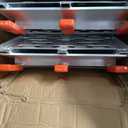 ATV Ramps for Pickup Trucks 2pc, 7.5 ft Folding Aluminum Truck Ramps, Punch Plate Traction, Rubber-Tipped Fingers, Load Straps Included, 1,500 lb Capacity, 89 x 12 in