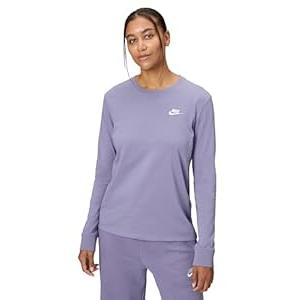 Nike Women's Sportswear Club Long-Sleeve T-Shirt (XX-Large)