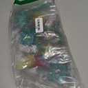 Christmas Candle Ring Wreaths Poinsettia Berries Pinecones Candle Ring Holder for Christmas Table Centerpiece Window Chair Wall Dcor (Light Blue)