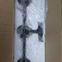 Bathroom Vanity Light Fixtures: 3-Light Black Vanity Lights for Bathroom Over Mirror, Farmhouse Wall Sconce Lighting with Frosted Milky Glass for Kitchen (Exclude Bulb)