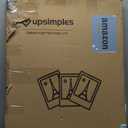 upsimples 20x28 Picture Frame Black Pack of 3, Scratch-Proof Poster Frames 20 x 28 for Photo Gallery - Slide-In Strips, Horizontal or Vertical Wall Mounting