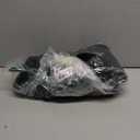 AK Trading CO. 10 feet Wide x 12 feet Long Polyester Backdrop Drapes Curtains Panels with Rod Pockets - Wedding Ceremony Party Home Window Decorations - (Black)