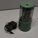 AFMAT Electric Pencil Sharpener, Auto Stop, Super Sharp & Fast, Electric Pencil Sharpener Plug in for 6-12mm No.2/Colored Pencils/Office/Home-Green