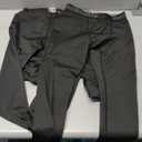 4 or 3 Pack Youth Boys' Compression Leggings Tights Athletic Pants Sports Base Layer for Kids Cold Gear (Large, Black)