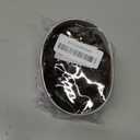 RUWISS Claw Clip Messy Bun Hair Piece Real Human Hair Buns Wavy Curly Chignon Hair Bun Extensions Tousled Updo Ponytail Hairpieces Hair Scrunchie with Clip for WomenBrown (40g)