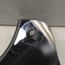 PSLER 7/8" Cruiser Windshield Windscreen with Mounting Kit for Universal Motorcycle (Black)