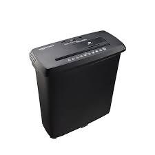 Paper Shredder for Home and Office, 5 Sheet Strip Cut, CD/ Credit Card Shredder, 3.4 Gallon Wastebasket , Black