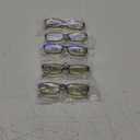 Kerecsen Reading Glasses 5 Pairs Fashion Ladies Readers Spring Hinge with Pattern Print Eyeglasses for Women (5 Grey, 2.5 )