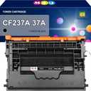 37A Toner Cartridges Black CF237A(with Chip) Compatible for 37A Toner Cartridges Work for Enterprise M607n M608dn M609 M608n M607dn M608x M609x MFP M632 M631 M631h M633fh Printer (Black, 1 Pack)