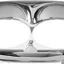 Moto fairing Headlight Trim Bezel Outer Fairing Cowl Fits For Harley Road Glide 1998 1999 2000 2001 2002 2003 2004 2005 2006 2007 2008 2009 2010 2011 2012 2013 fairing kit Chrome